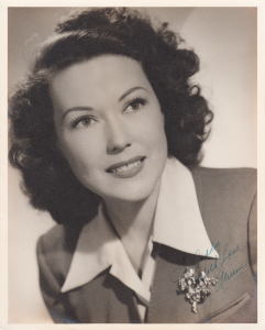 Margaret Alieene Shook aka Aline Hudson in the 1940s