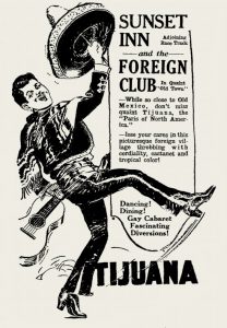 Foreign Club, newspaper advertisement, 1923