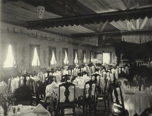 Dining room, S.S. Monte Carlo.