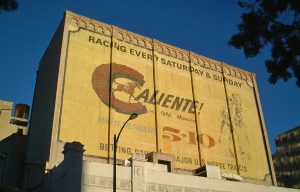 Caliente Mural, California Theatre, photo Dan Soderberg