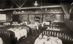 Interior of Lubach's Restaurant, 1959