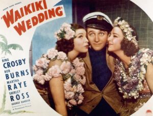 Waikiki Wedding lobby card
