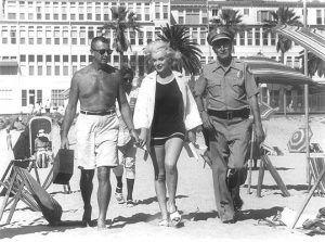 Marilyn Monroe at the Hotel del Coronado