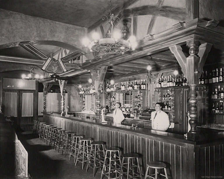 1935 Bar, Original Caesar's Place, Tijuana - Classic San Diego