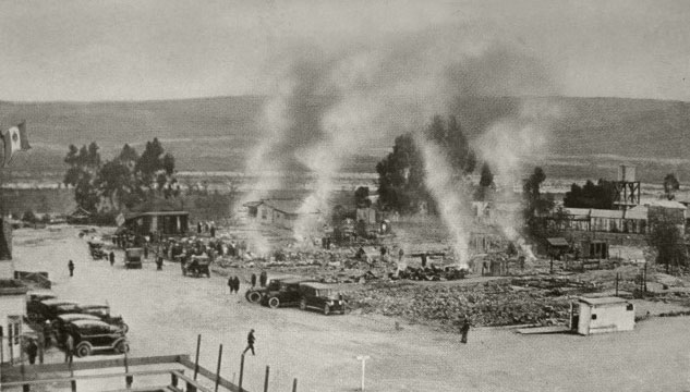 1921 Tijuana Mexico fire