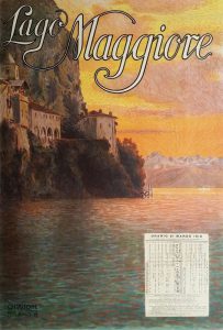 Lago Maggiore travel poster