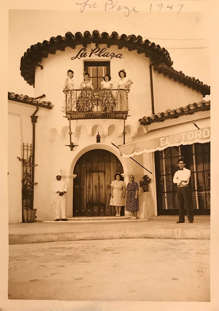 La Plaza Retsaurant La Jolla 1947