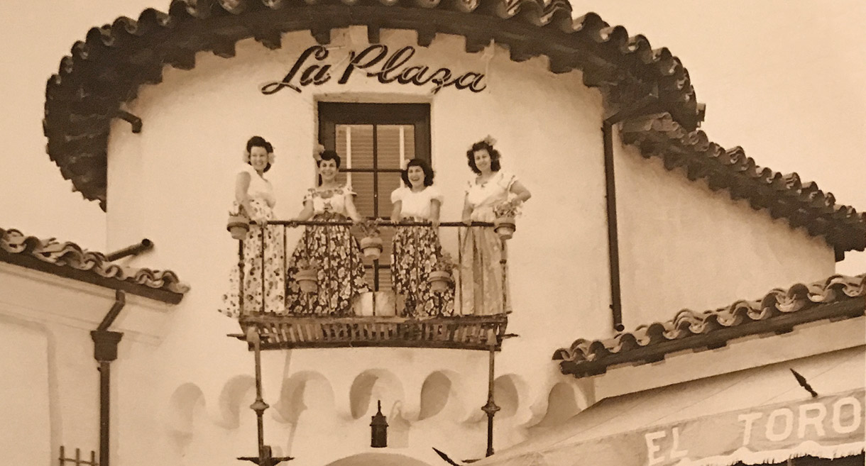 La Plaza Restaurant, Bird-Rock, La Jolla Hermosa, 1947