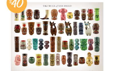 13 Days ’til Tiki – “Tiki Mugs of San Diego” Limited Edition Collector’s Poster