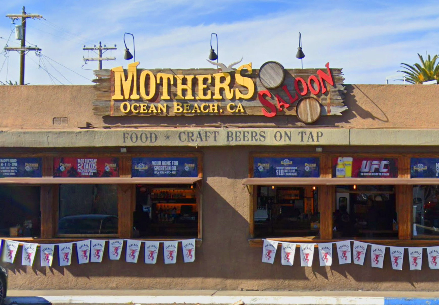Mother's Saloon Ocean Beach
