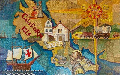 Town and Country Convention Center Mosaic Murals by Ben Mayer