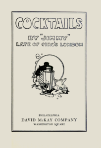 1930-Cocktails-by-Jimmy-title-page