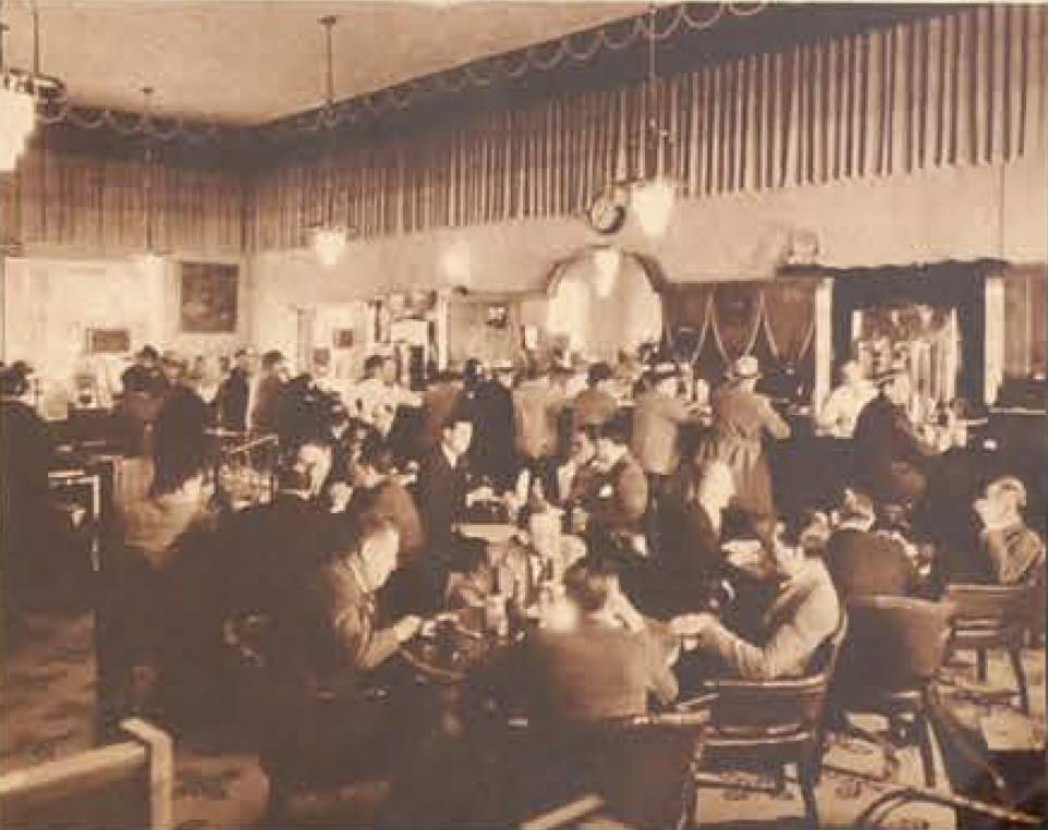 The Rendezvous, US Grant Hotel, San Diego, in 1935.