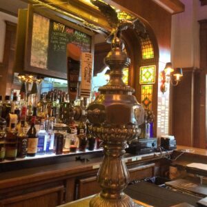 Dobson’s old bar and taps, 2016.