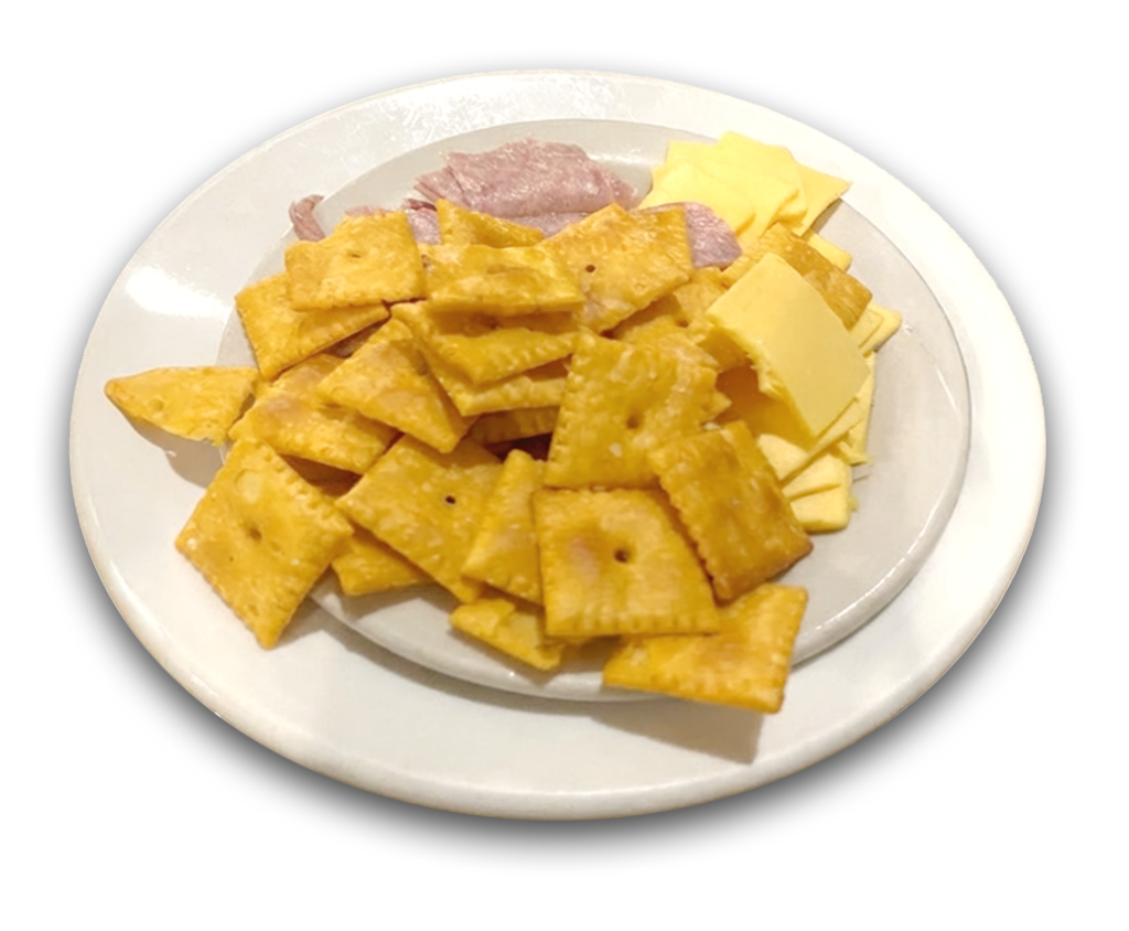 Lido’s famous Cheez-It plate.