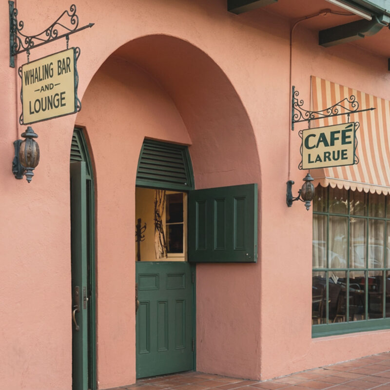 Whaling Bar and Cafe La Rue, La Valencia Hotel, 1953.