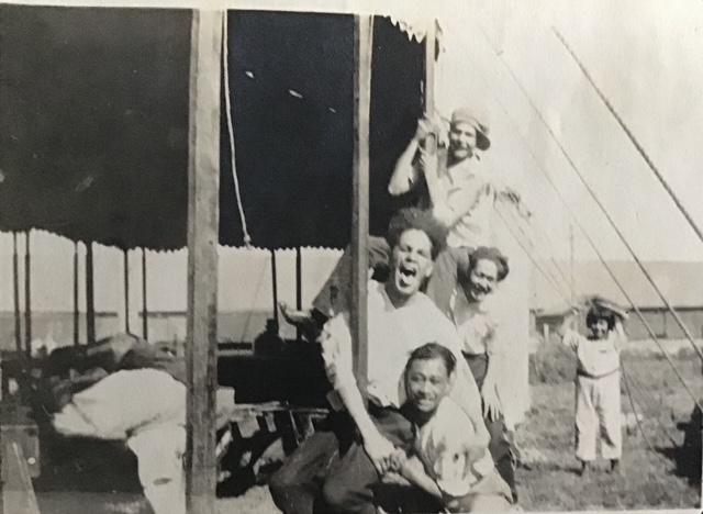 Shaw family performers (kids having fun!) in San Diego, 1916